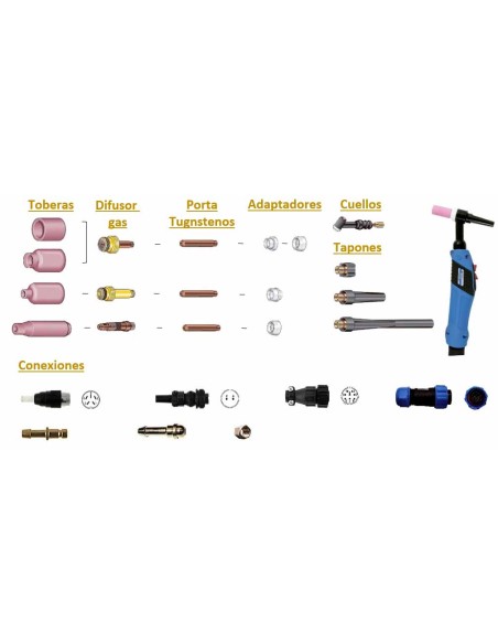 ANTORCHA SR-18 FX-4M-CUERO-50