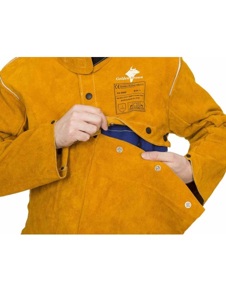 BOLERO SOLDADOR SERRAJE "GOLDEN BROWN" T-XL