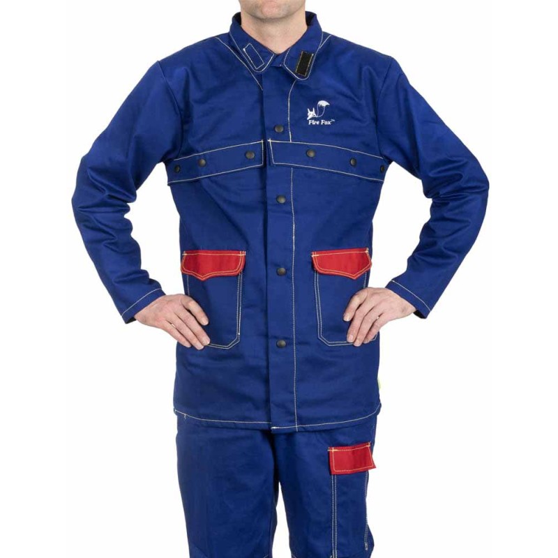 CHAQUETA IGNIF. FIRE FOX AZUL 86 CM LONG