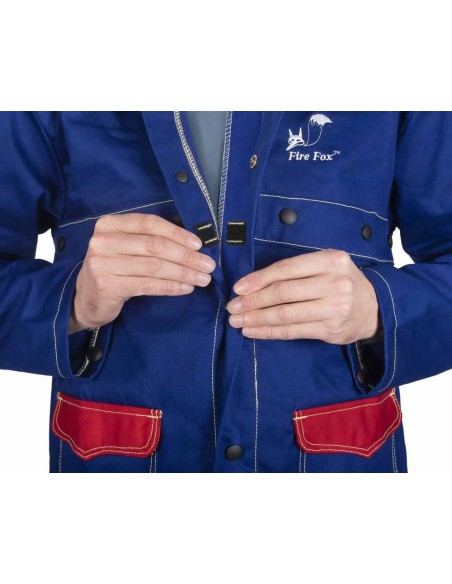 CHAQUETA IGNIF. FIRE FOX AZUL 86 CM LONG