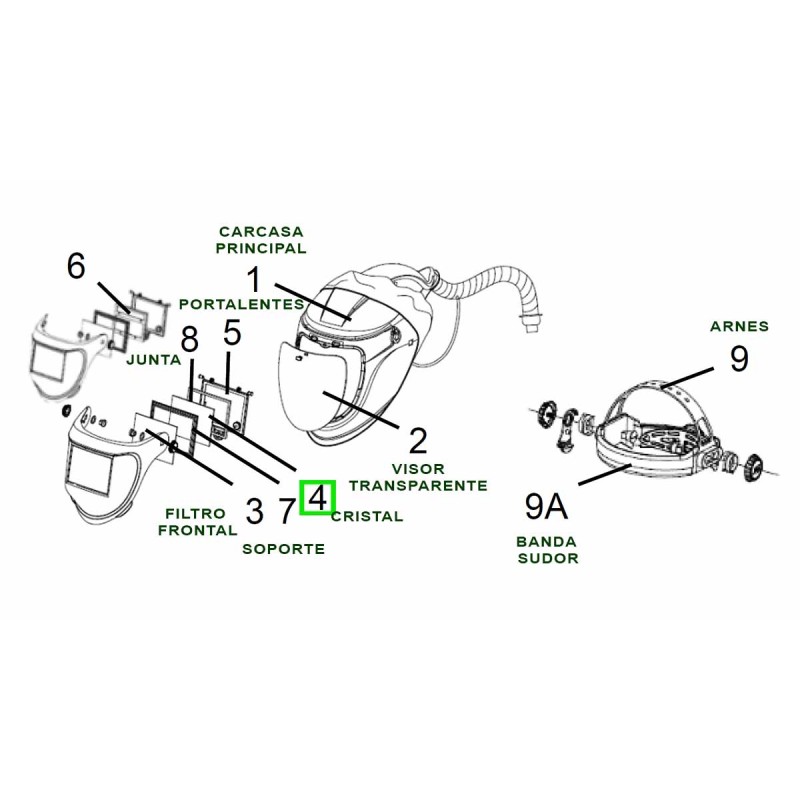 CRISTAL INACT 60X110 DIN10