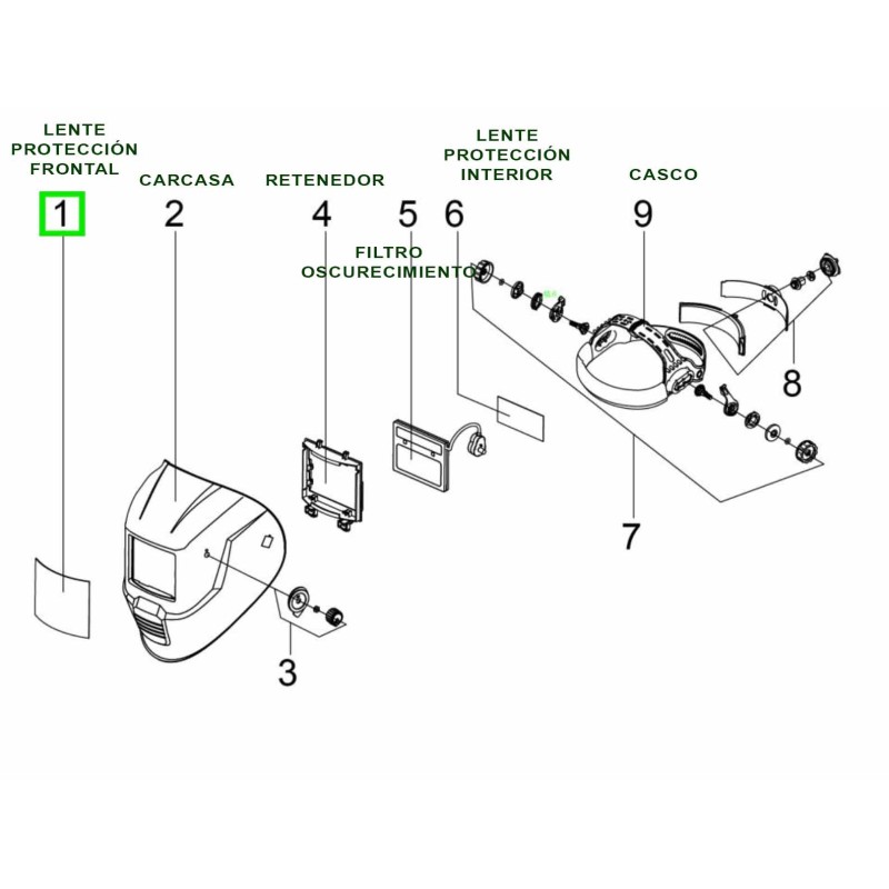LENTE PROT FRONT SWARM